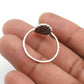 925 Sterling Silver Handcrafted Cocktail Flower Ring