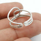 knot Ring solid 925 silver handmade jewelry for her