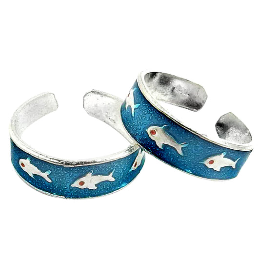 Solid 925 Sterling Silver Handmade Toe Rings