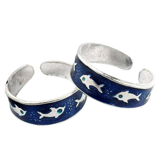 Solid Silver 925 Handmade Toe Rings for Women Elegant Daily Wear