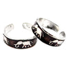 Handmade 925 Silver Toe Ring Adjustable Minimalist Women Gift