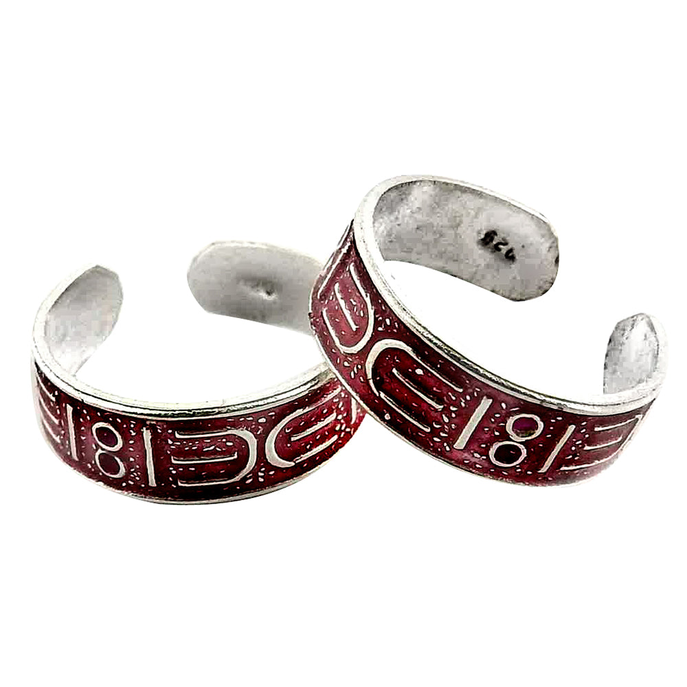Solid Silver 925 Handmade Toe Ring Simple Women Jewelry