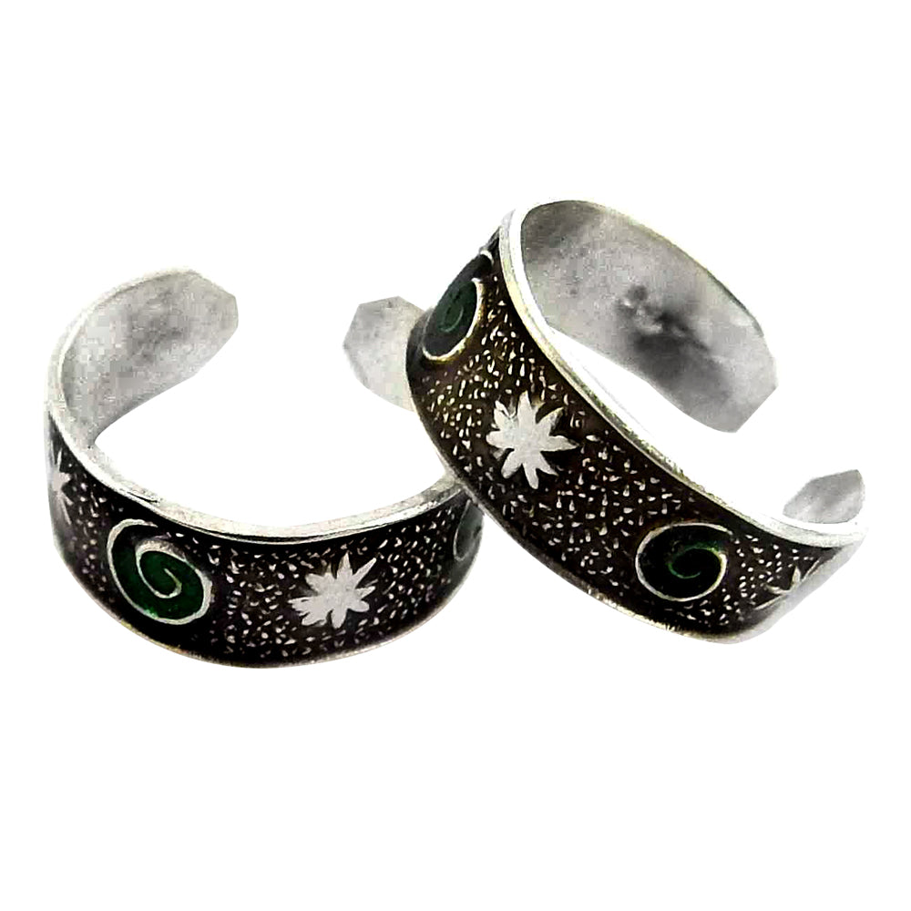 Real Sterling Silver 925 Handmade Toe Ring Gift Her