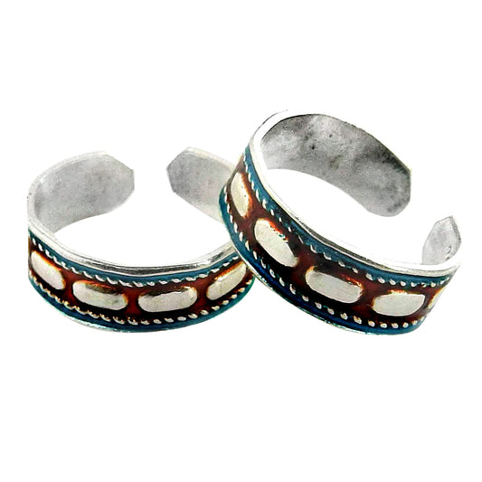 925 Sterling Silver Handmade Toe Rings Women Birthday Gift
