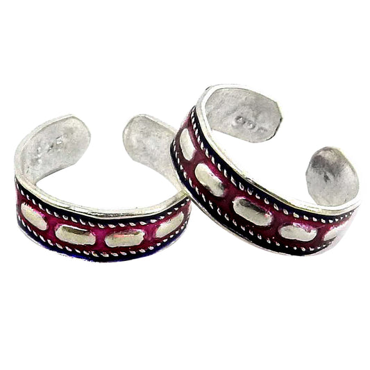 Real 925 Silver Handmade Toe Rings Elegant Women
