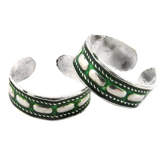 Solid Silver 925 Handmade Toe Rings Women Boho Jewelry