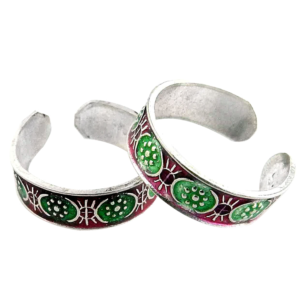 Solid 925 Sterling Silver Handmade Toe Rings Elegant Gift