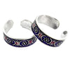 Genuine 925 Sterling Silver Toe Rings Handmade Women Jewelry