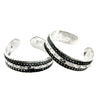 Real Solid Silver 925 Toe Ring Handmade Adjustable Women