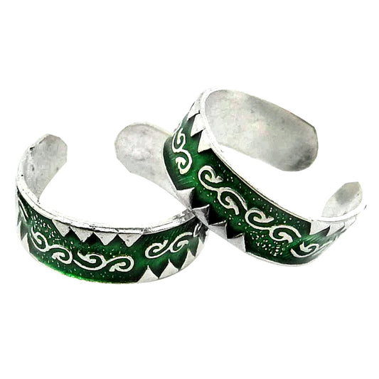 Solid 925 Silver Handmade Toe Rings Women Minimal Style
