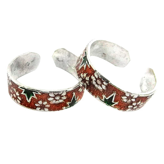 Handmade 925 Sterling Silver Toe Rings Simple Elegant Women