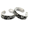 Genuine 925 Silver Handmade Toe Ring Adjustable Gift Women