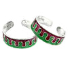 Genuine 925 Sterling Silver Handmade Toe Rings Elegant Women