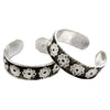Adjustable 925 Sterling Silver Toe Rings Handmade Gift Her
