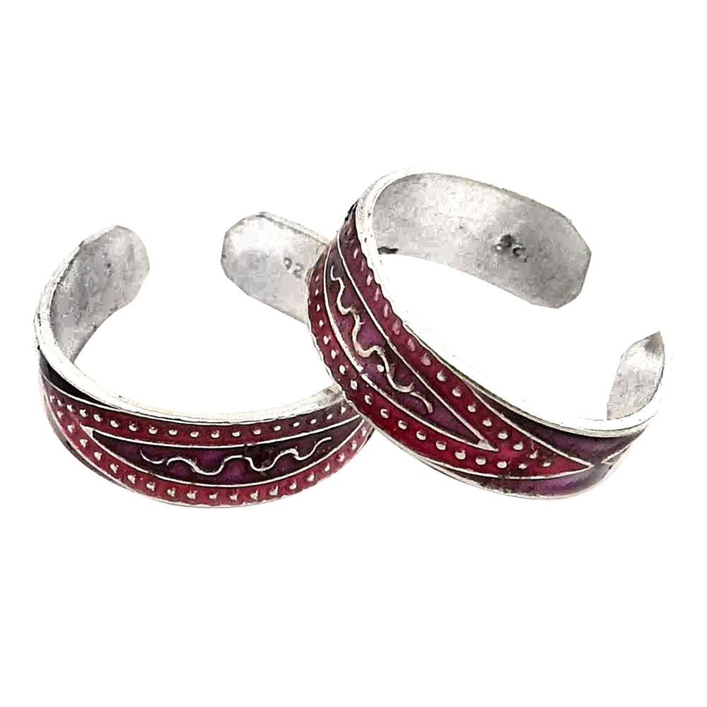 Solid 925 Sterling Silver Handmade Toe Rings Classic Style