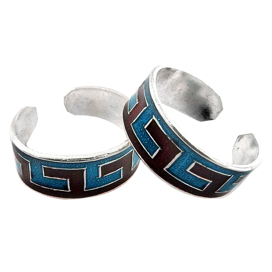 Adjustable 925 Sterling Silver Handmade Toe Ring for Women