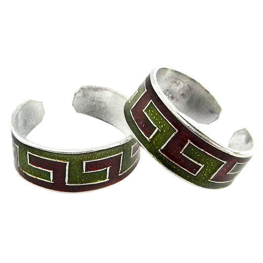 Real Sterling Silver 925 Handmade Toe Rings Women