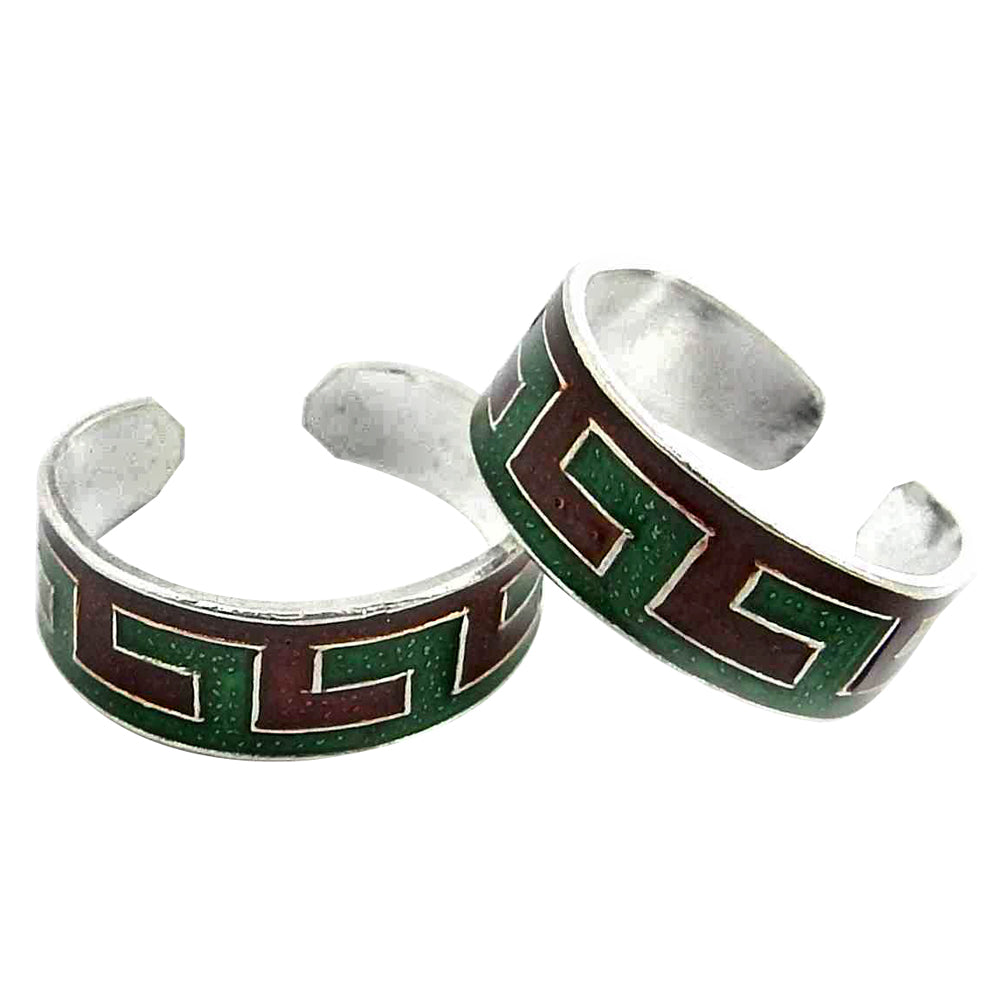 Adjustable Solid 925 Silver Handmade Toe Ring Gift