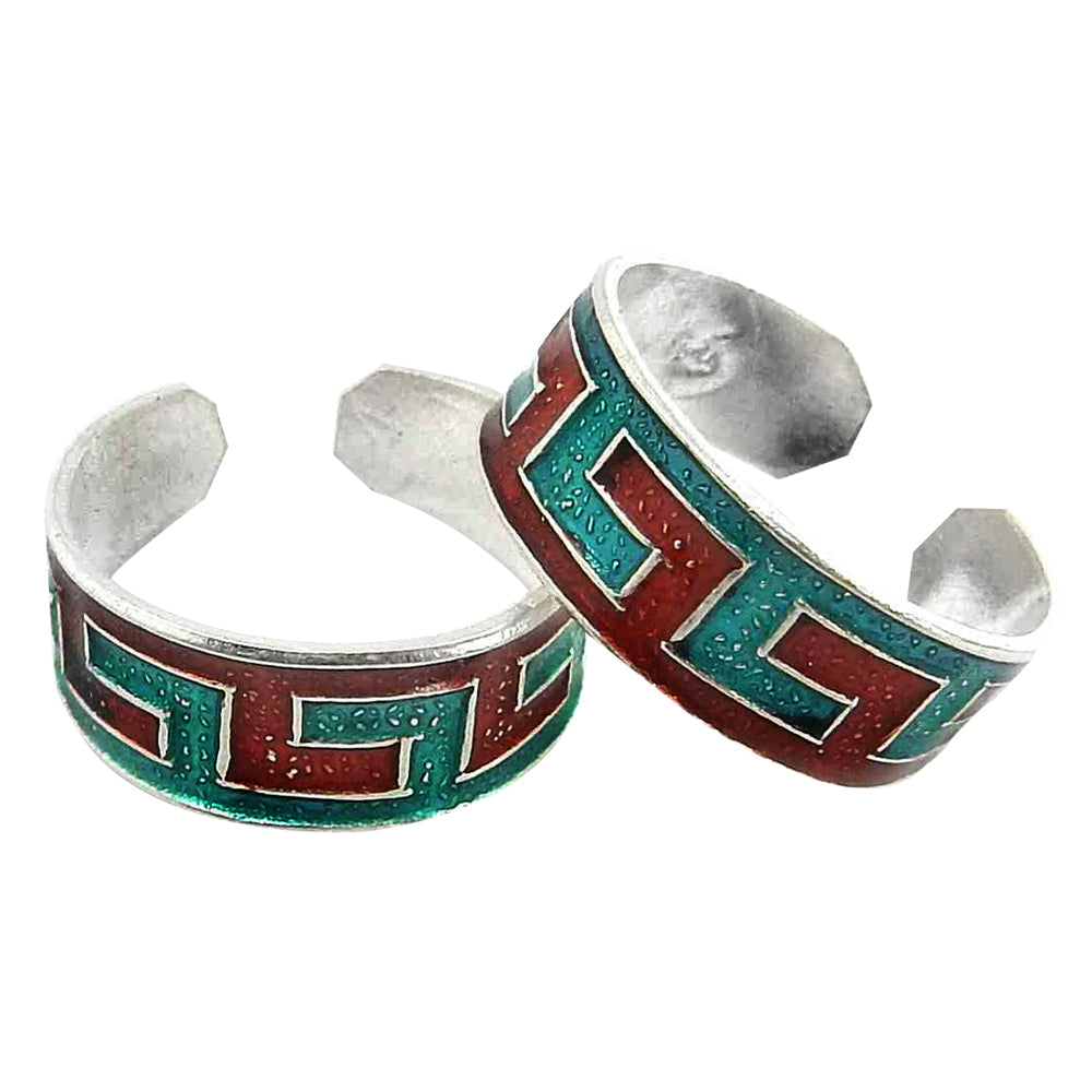 Minimal 925 Sterling Silver Toe Rings Handmade Women