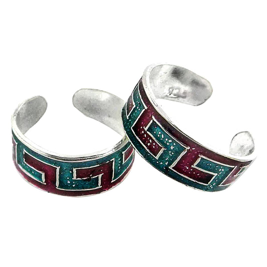 Solid 925 Silver Handmade Toe Ring Women Daily Wear