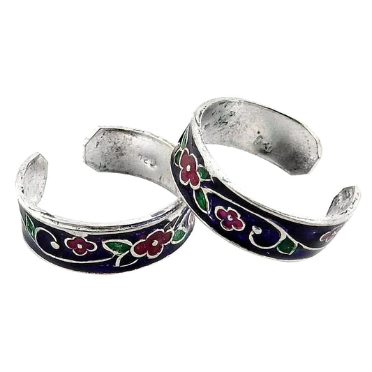 Adjustable Solid Silver 925 Handmade Toe Rings Women