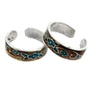 Genuine 925 Sterling Silver Toe Rings for Women Handmade Jewelry