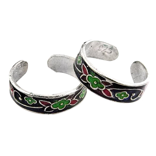 Solid Silver 925 Handmade Toe Rings Perfect Gift for Her
