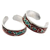 Adjustable 925 Sterling Silver Toe Rings for Women