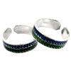Elegant 925 Sterling Silver Toe Rings Handmade Women’s Jewelry