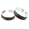 Real 925 Sterling Silver Toe Rings Handmade Jewelry for Women