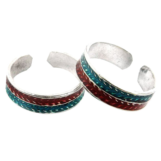 Real 925 Sterling Silver Toe Rings Handmade Jewelry for Women