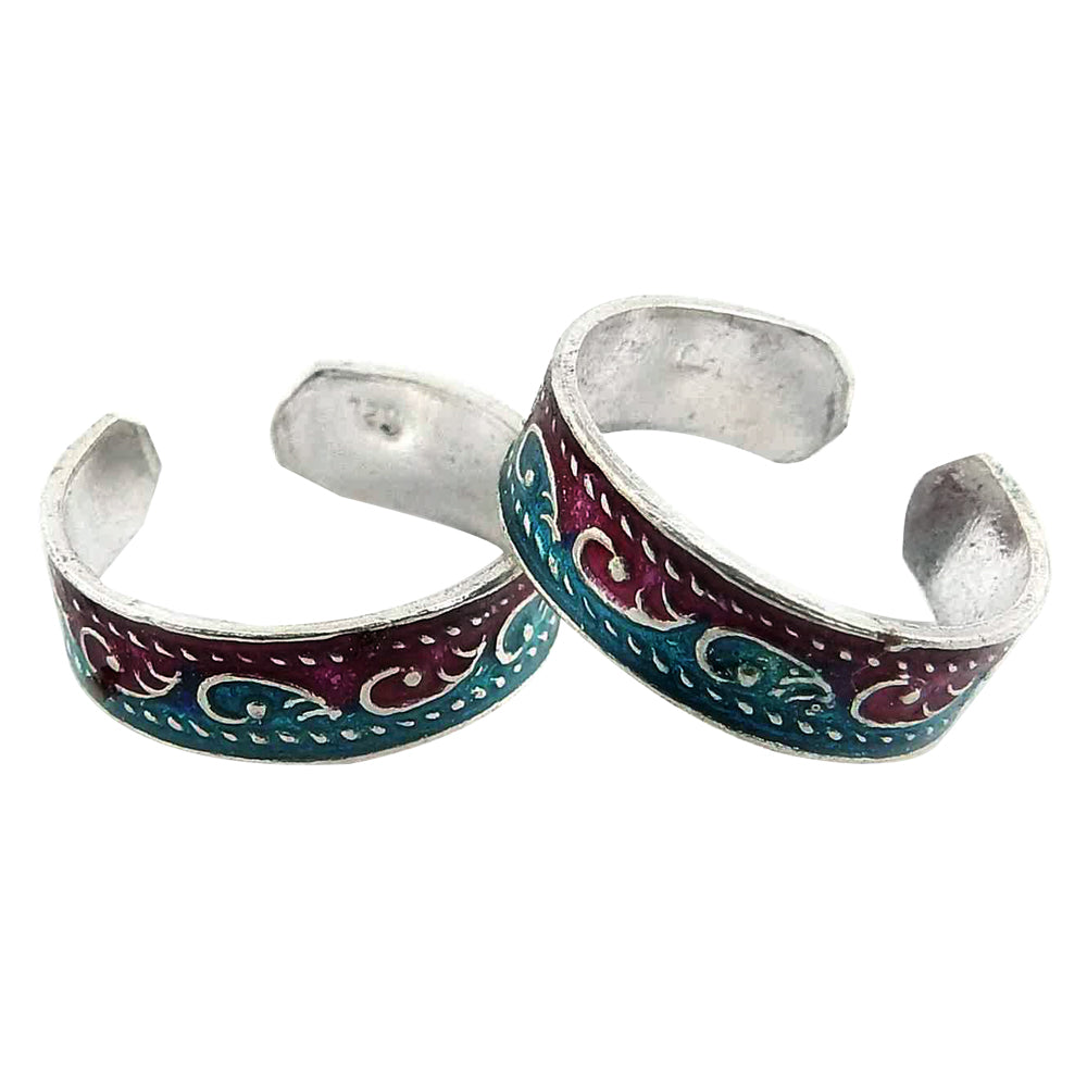 Women’s Gift: Handmade 925 Sterling Silver Toe Rings