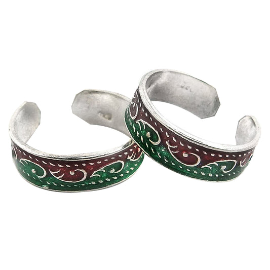 Adjustable Solid 925 Sterling Silver Toe Rings for Women