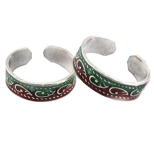 Women’s Sterling Silver Toe Rings Solid 925 Handmade