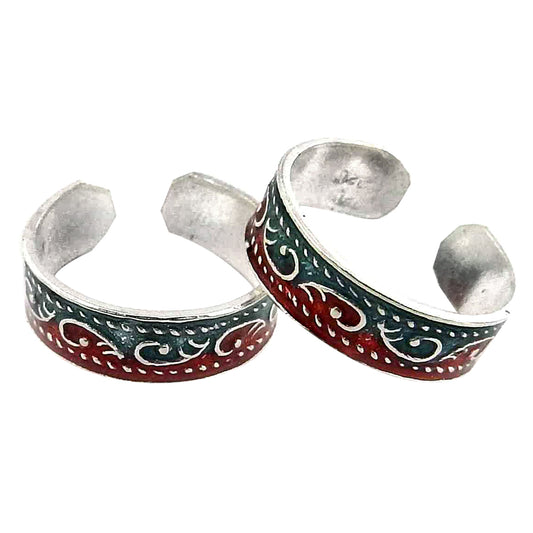 Handmade Adjustable Toe Rings in 925 Sterling Silver