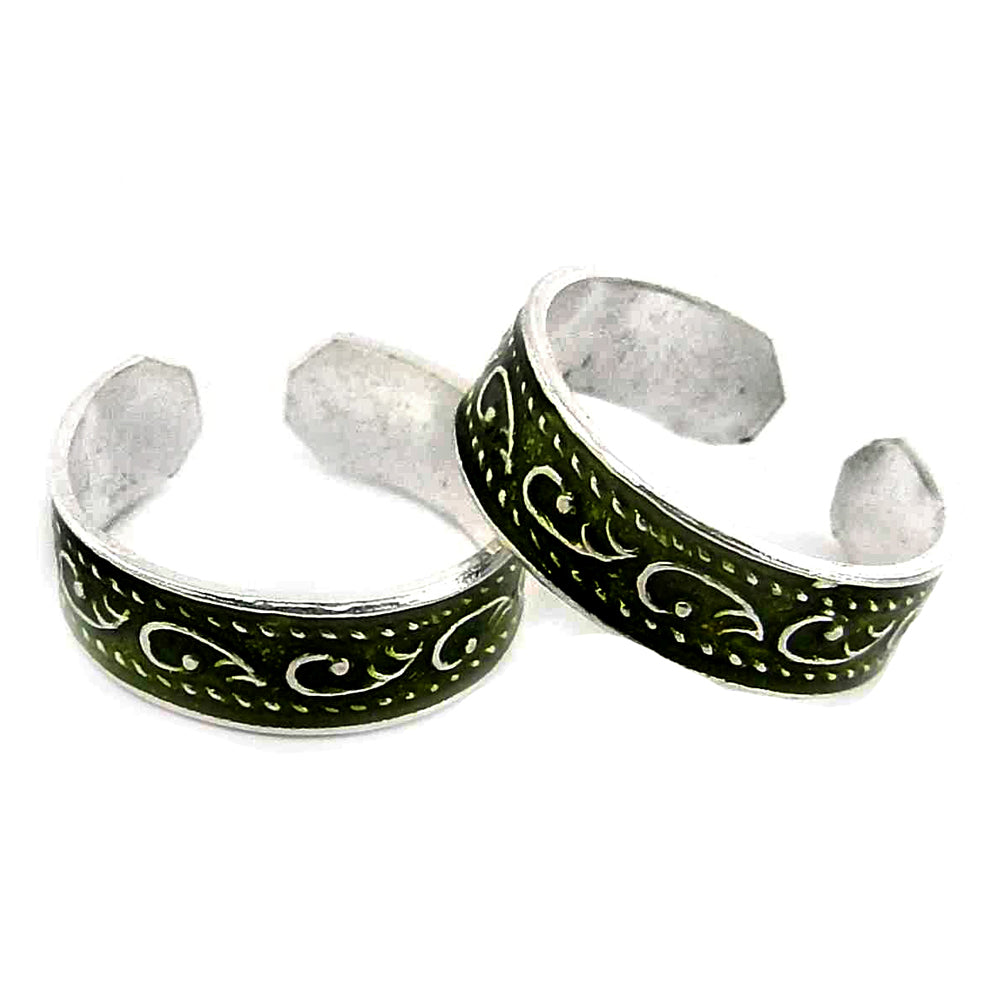 Timeless 925 Sterling Silver Toe Rings Handmade Elegance