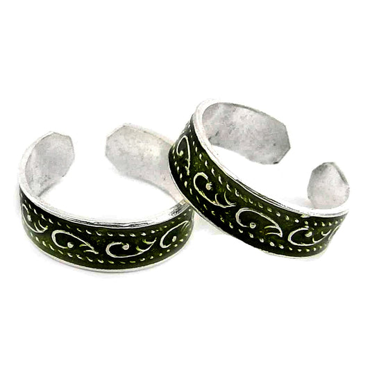 Timeless 925 Sterling Silver Toe Rings Handmade Elegance