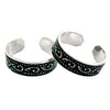 Gift-Ready 925 Sterling Silver Toe Rings for Women