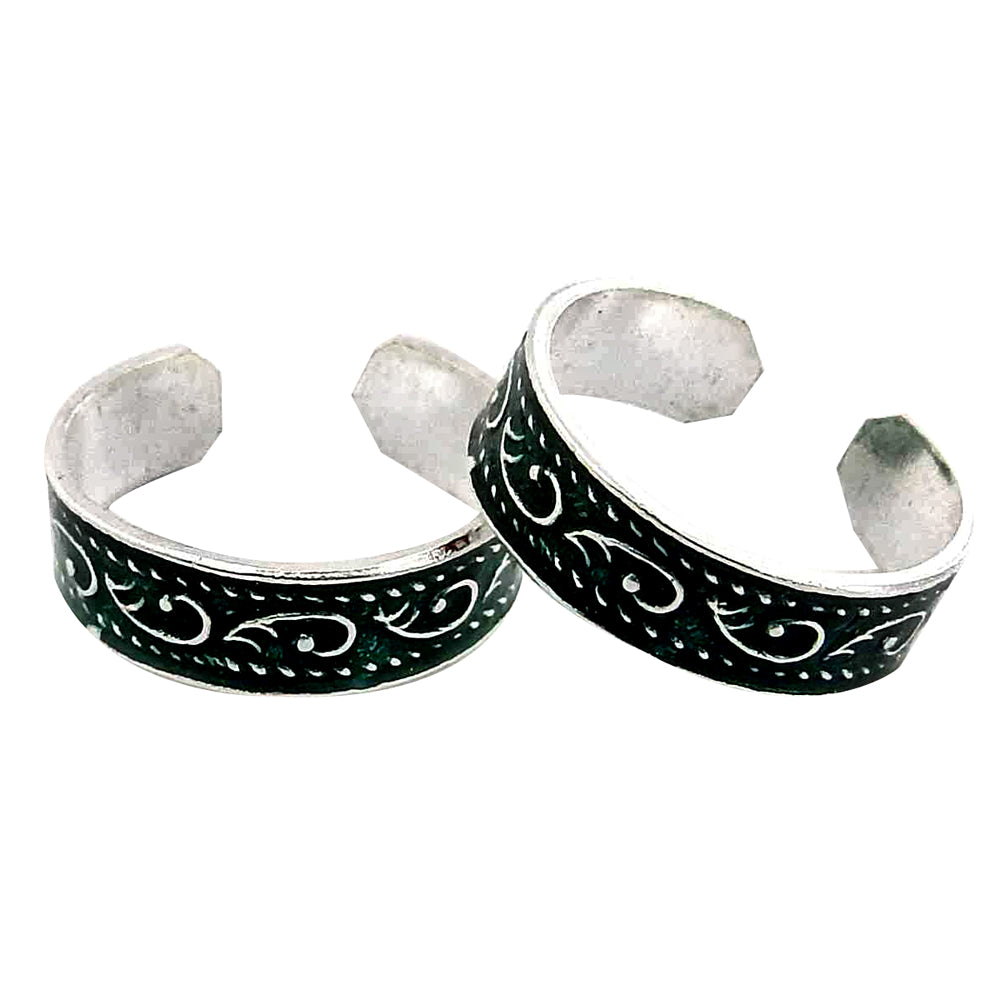 Gift-Ready 925 Sterling Silver Toe Rings for Women