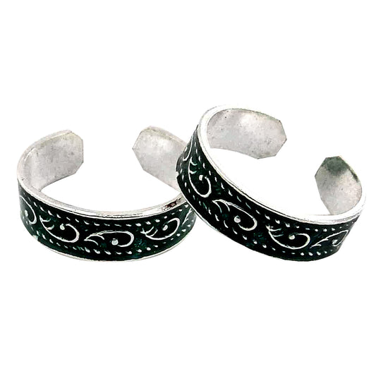 Gift-Ready 925 Sterling Silver Toe Rings for Women