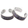 Feminine Handmade 925 Sterling Silver Toe Rings