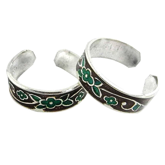 Adjustable 925 Sterling Silver Toe Rings Handmade Fit