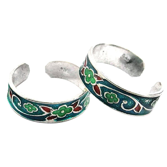 Elegant Women’s Toe Rings in Solid 925 Sterling Silver