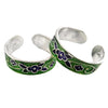 Handcrafted 925 Sterling Silver Toe Rings for Her
