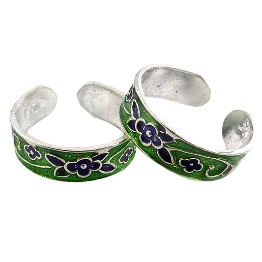 Handcrafted 925 Sterling Silver Toe Rings for Her