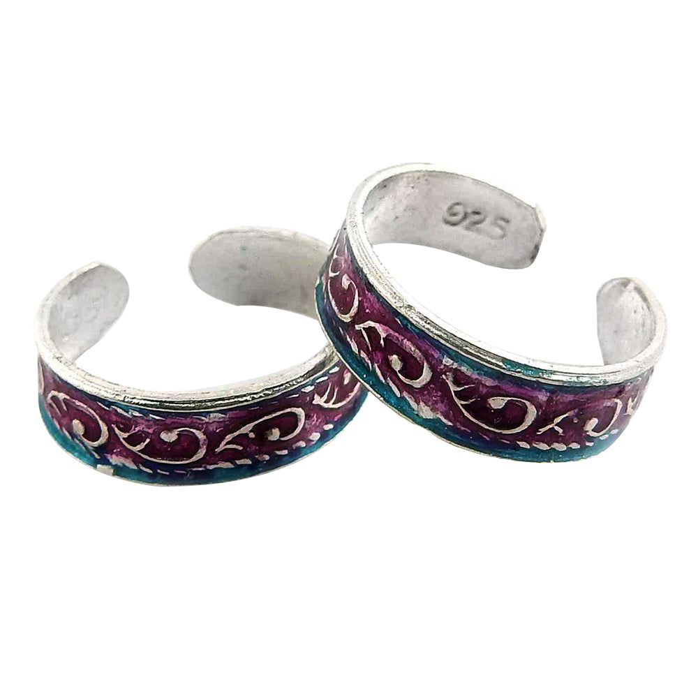 Modern Handmade 925 Sterling Silver Toe Rings