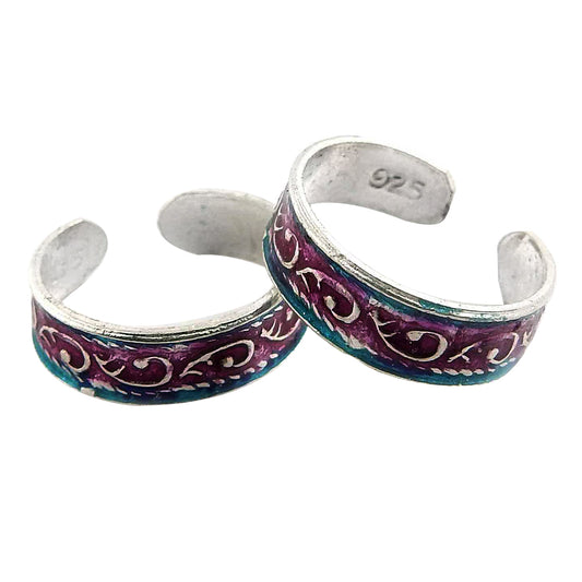 Modern Handmade 925 Sterling Silver Toe Rings