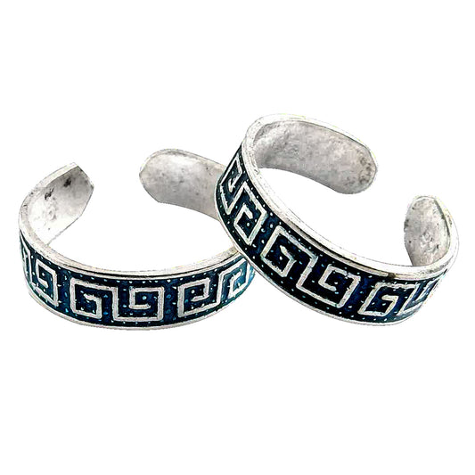 Indian Cultural Traditional Toe Rings Solid 925 Sterling Silver