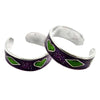 Indian Bridal Jewelry Toe Rings Solid 925 Silver