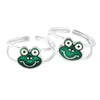 Solid 925 Sterling Silver Indian Cultural Wedding Toe Rings